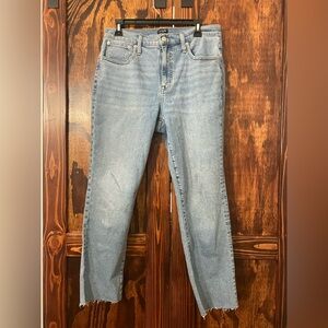 J crew essential straight denim